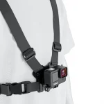 Mobile Phone Chest Mount Harness Strap Cell Phone Holder Mount for Video Recording Bike/Kayak/Fishing/for Smart Mobile Phone