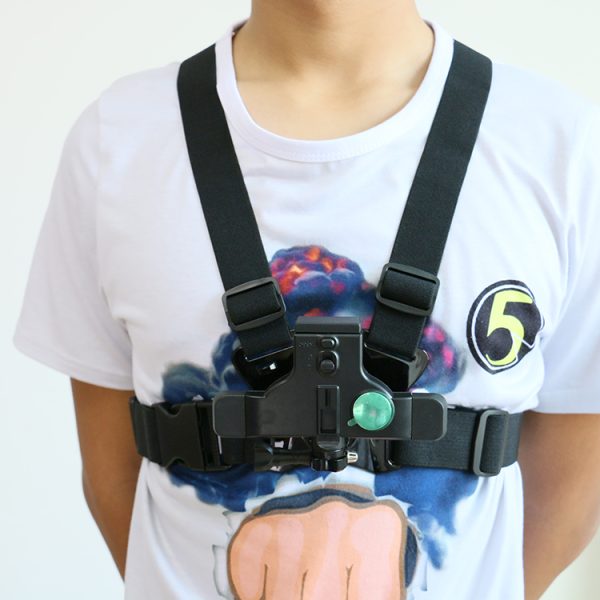 Easy Installation Double Shoulder Straps Phonne Holder Universal Phone Water Proof Chest Strap Mount